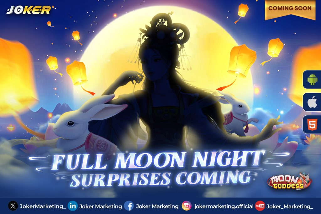 🌙 Moon Goddess – Dewi Bulan Pembawa Keberuntungan dari Joker Gaming